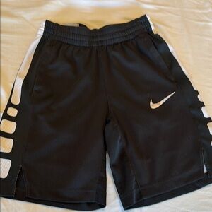 Nike Black and White Athletic Shorts